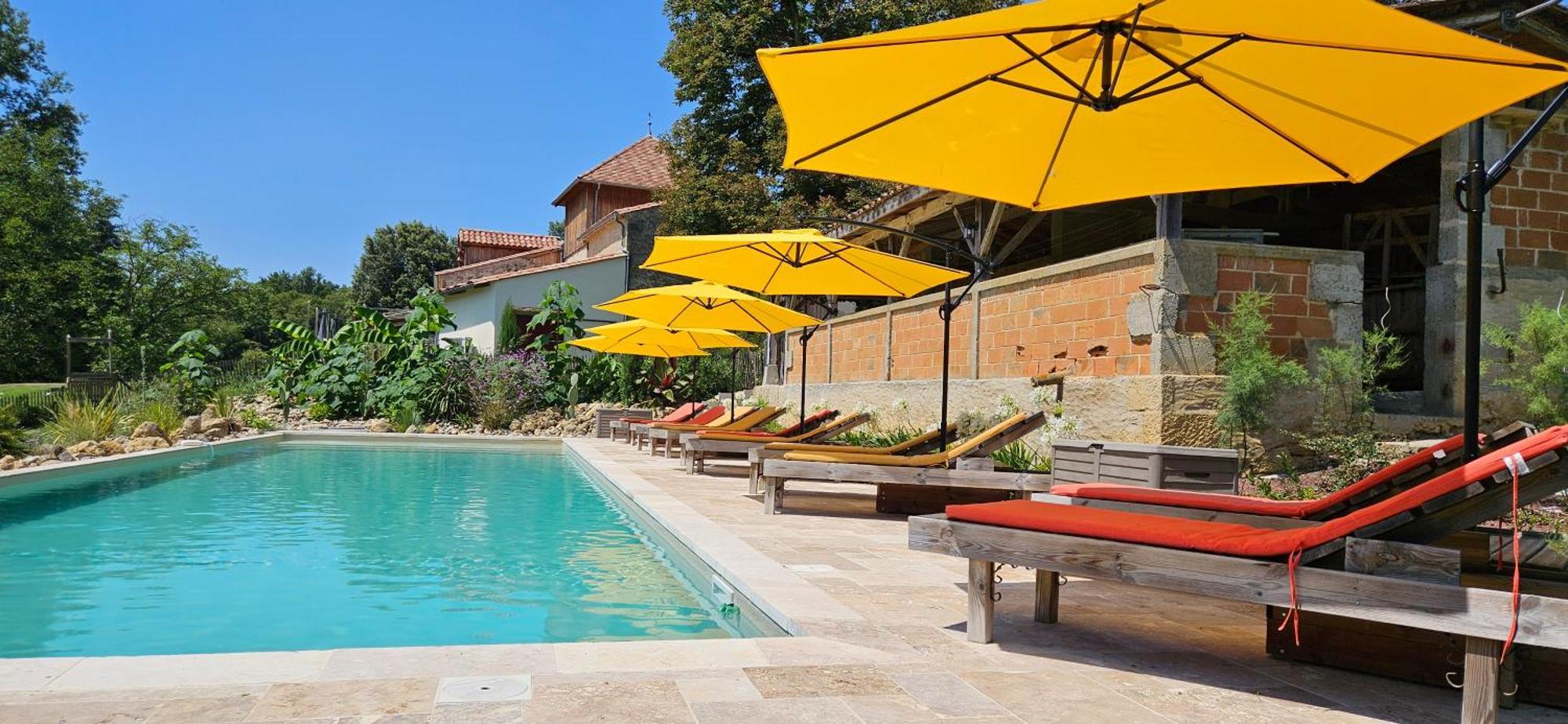 Chateau La Bastide Cardan Saint-Sulpice-de-Pommiers 외부 사진